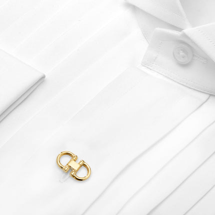 Horse Bit Gold Stainless Steel 5-Studs Ox and Bull Trading Co. Studs - Paul Malone.com