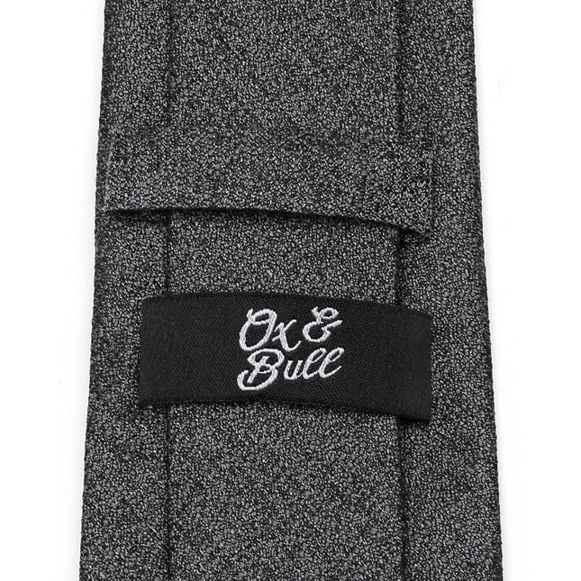 Heathered Gray Wool Men's Tie Ox and Bull Trading Co. Ties - Paul Malone.com