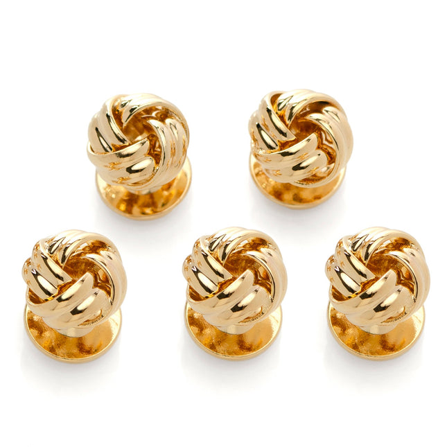Gold Knot 5-Studs Ox and Bull Trading Co. Studs - Paul Malone.com
