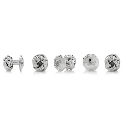 Silver Knot 5-Stud Set Ox and Bull Trading Co. Stud Set - Paul Malone.com