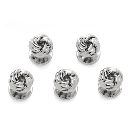 Silver Knot 5-Studs Ox and Bull Trading Co. Studs - Paul Malone.com