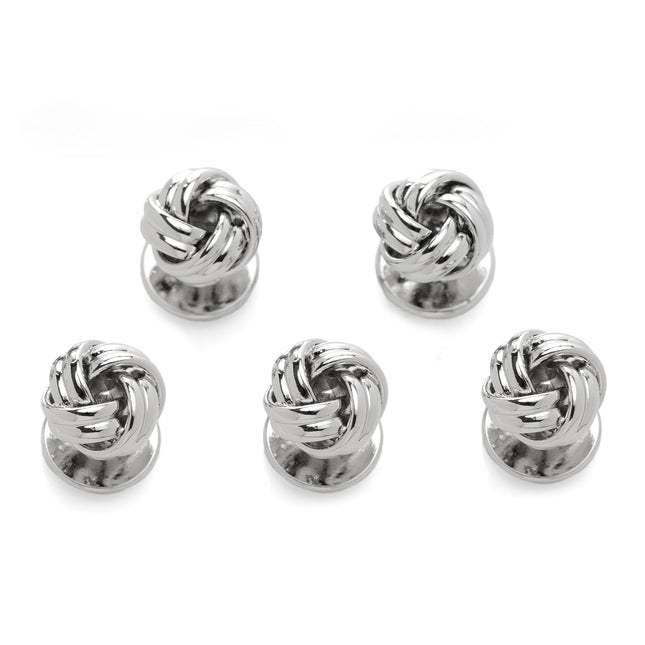 Silver Knot 5-Studs Ox and Bull Trading Co. Studs - Paul Malone.com