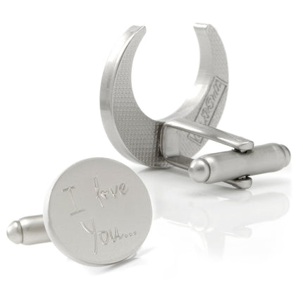 Love You to the Moon and Back Cufflinks Cufflinks.com Cufflinks - Paul Malone.com