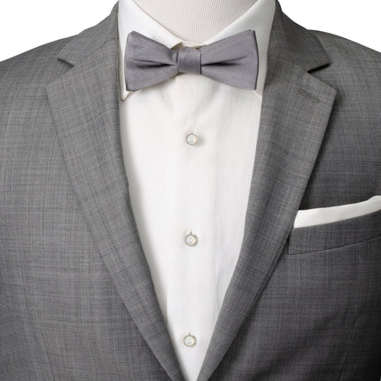 Silver and Mother of Pearl 5-Stud Set Ox and Bull Trading Co. Stud Set - Paul Malone.com