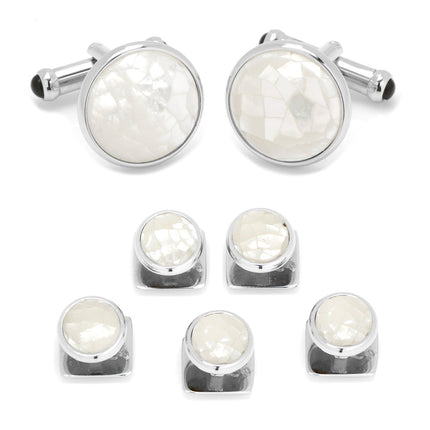 Mosaic Mother of Pearl 5-Stud Set Ox and Bull Trading Co. Stud Set - Paul Malone.com