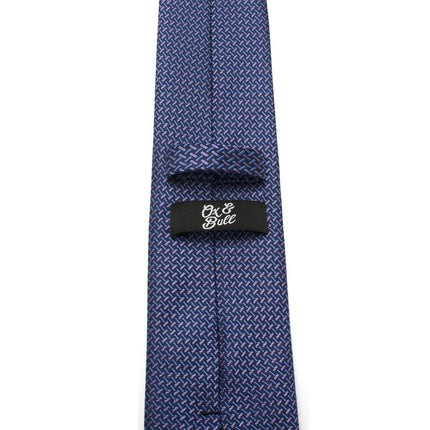 The Mitchell Tie (Iridescent Basketweave Men's Tie) Ox and Bull Trading Co. Ties - Paul Malone.com