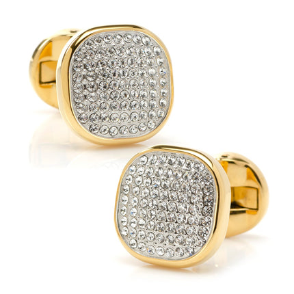 Mixed Gold White Pave Crystal 5-Stud Set Ox and Bull Trading Co. Stud Set - Paul Malone.com