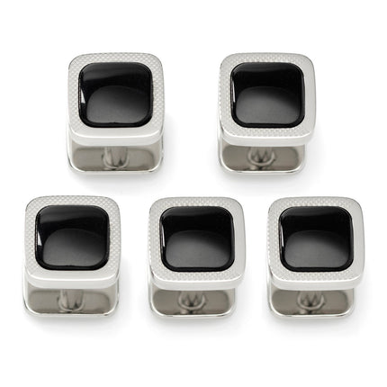 Onyx Cushion Stainless Steel 5-Studs Ox and Bull Trading Co. Studs - Paul Malone.com