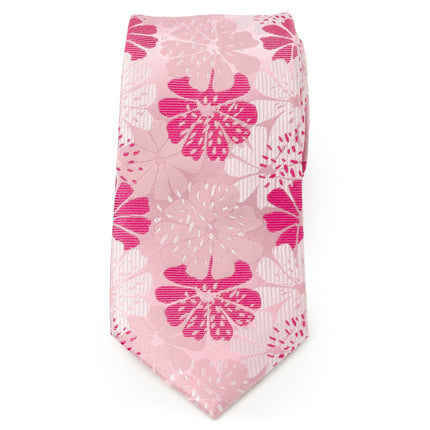 Pink Floral Men's Tie Ox and Bull Trading Co. Ties - Paul Malone.com