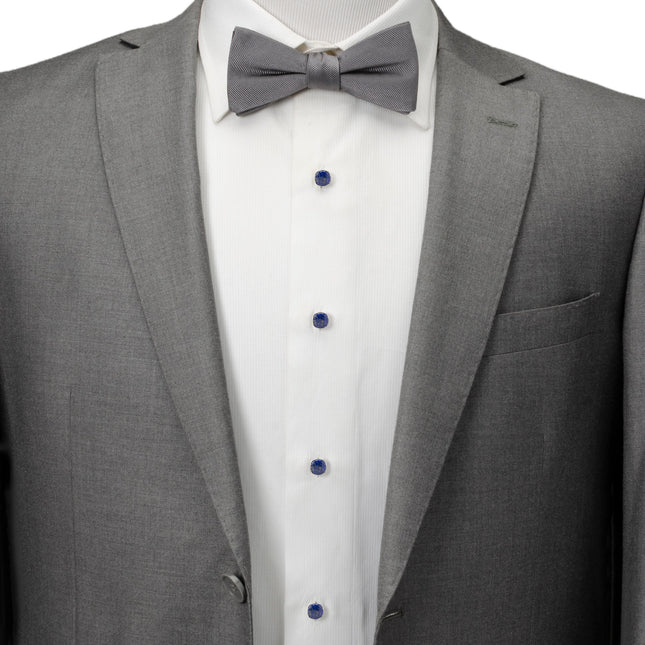 Sterling Silver Classic Formal Lapis 5-Studs Ox and Bull Trading Co. Studs - Paul Malone.com