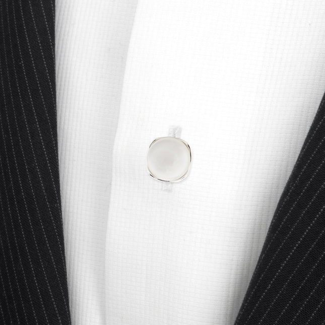 Sterling Silver Classic Formal Mother of Pearl 5-Studs Ox and Bull Trading Co. Studs - Paul Malone.com