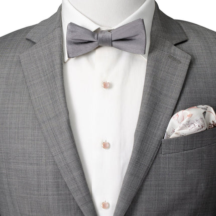 Sterling Silver Classic Formal Pink Mother of Pearl 5-Stud Set Ox and Bull Trading Co. Stud Set - Paul Malone.com