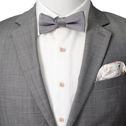 Sterling Silver Classic Formal Pink Mother of Pearl 5-Studs Ox and Bull Trading Co. Studs - Paul Malone.com