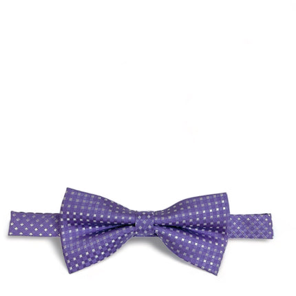 Purple Classic Diamond Patterned Bow Tie Paul Malone Bow Ties - Paul Malone.com