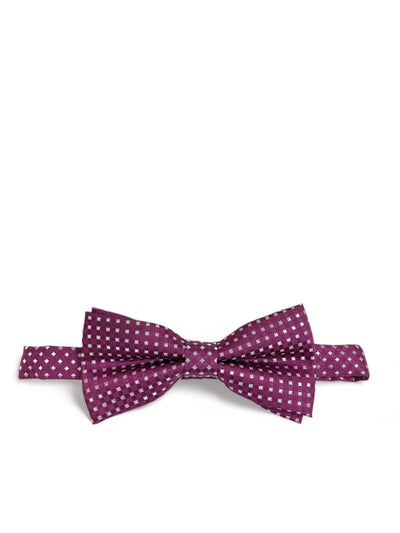 Pink Classic Diamond Patterned Bow Tie Paul Malone Bow Ties - Paul Malone.com