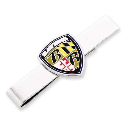 NFL Baltimore Ravens Cufflinks and Shield Tie Bar Gift Set