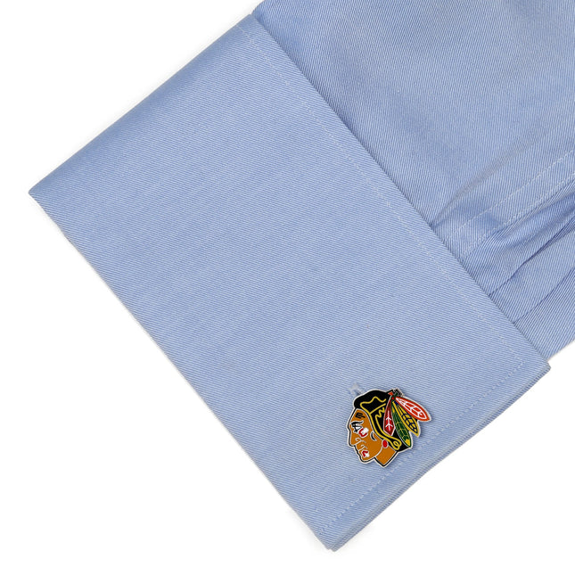 NHL Chicago Blackhawks Cufflinks NHL Cufflinks - Paul Malone.com