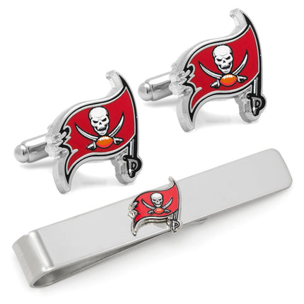 NFL Tampa Bay Buccaneers Cufflinks and Tie Bar Gift Set NFL Tie Bar Gift Set - Paul Malone.com