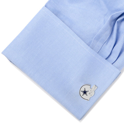 NFL Dallas Cowboys Throwback Helmet Cufflinks