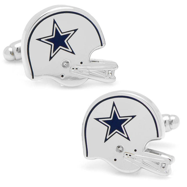 NFL Dallas Cowboys Throwback Helmet Cufflinks