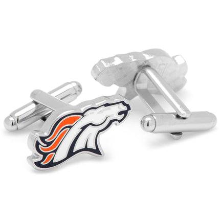 NFL Denver Broncos Cufflinks and Tie Bar Gift Set NFL Tie Bar Gift Set - Paul Malone.com