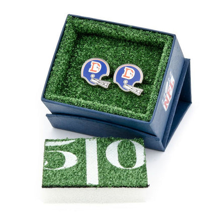 NFL Denver Broncos Throwback Helmet Cufflinks NFL Cufflinks - Paul Malone.com