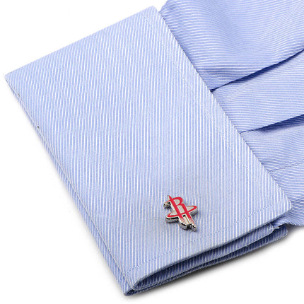 NBA Houston Rockets Cufflinks NBA Cufflinks - Paul Malone.com