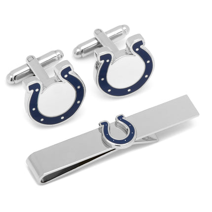 NFL Indianapolis Colts Cufflinks and Tie Bar Gift Set NFL Tie Bar Gift Set - Paul Malone.com