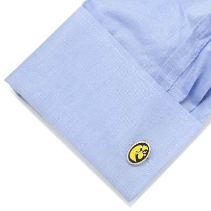 NCAA University of Iowa Hawkeyes Cufflinks NCAA Cufflinks - Paul Malone.com