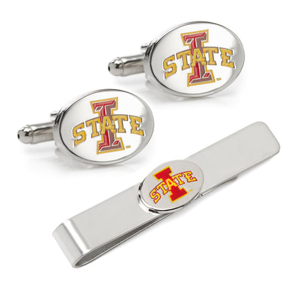 NCAA Iowa State Cyclones Cufflinks and Tie Bar Gift Set NCAA Tie Bar Gift Set - Paul Malone.com