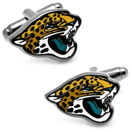 NFL Jacksonville Jaguars Black Cufflinks NFL Cufflinks - Paul Malone.com