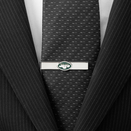 NFL New York Jets Cufflinks & Tie Bar Gift Set NFL Gift Set - Paul Malone.com