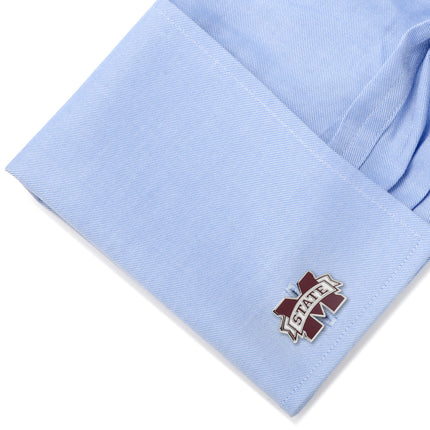 NCAA Mississippi State Bulldogs Cufflinks NCAA Cufflinks - Paul Malone.com