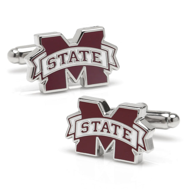 NCAA Mississippi State Bulldogs Cufflinks NCAA Cufflinks - Paul Malone.com