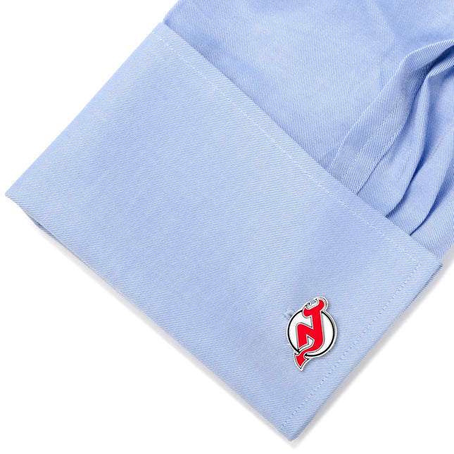 NHL New Jersey Devils Cufflinks NHL Cufflinks - Paul Malone.com