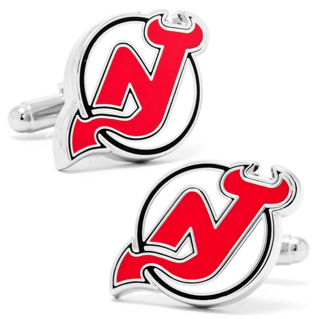 NHL New Jersey Devils Cufflinks NHL Cufflinks - Paul Malone.com