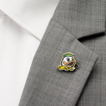 NCAA Oregon Ducks Mascot Cufflinks and Lapel Pin Gift Set NCAA Gift Set - Paul Malone.com