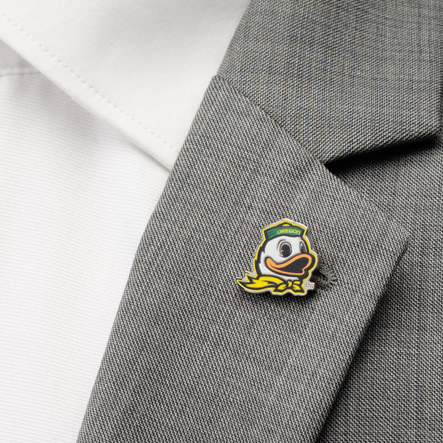 NCAA Oregon Ducks Mascot Cufflinks and Lapel Pin Gift Set NCAA Gift Set - Paul Malone.com