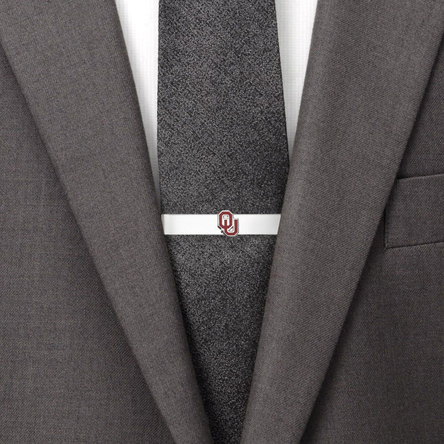 NCAA University of Oklahoma Cufflinks and Tie Bar Gift Set