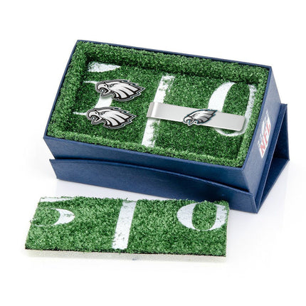 NFL Philadelphia Eagles Cufflinks and Tie Clip Gift Set NFL Tie Clip Gift Set - Paul Malone.com