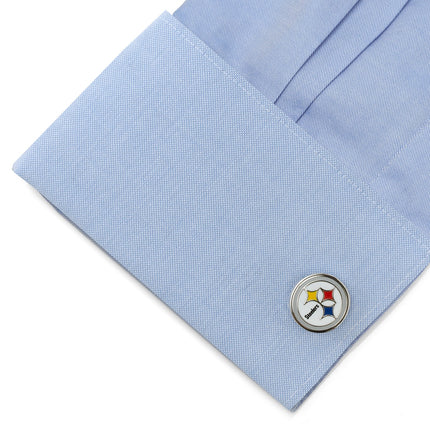NFL Pittsburgh Steelers Cufflinks NFL Cufflinks - Paul Malone.com