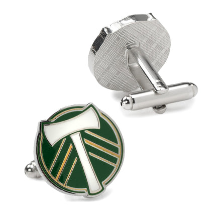 MLS Portland Timbers Cufflinks and Lapel Pin Gift Set MLS Gift Set - Paul Malone.com