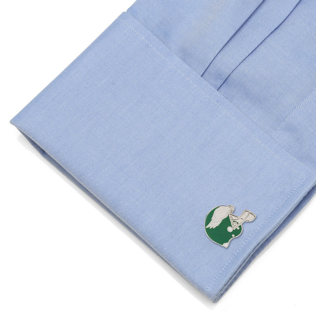 NFL Philadelphia Eagles Retro Helmet Cufflinks Cufflinks.com Cufflinks - Paul Malone.com