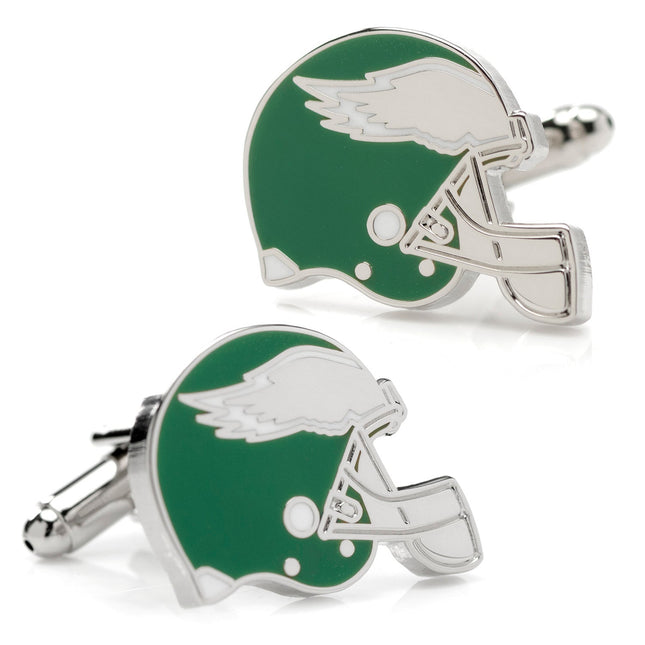 NFL Philadelphia Eagles Retro Helmet Cufflinks Cufflinks.com Cufflinks - Paul Malone.com