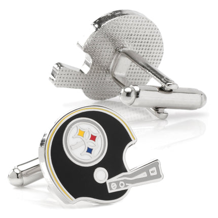 NFL Pittsburgh Steelers Retro Helmet Cufflinks NFL Cufflinks - Paul Malone.com