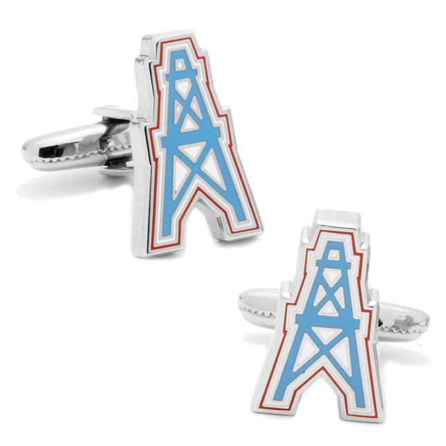 NFL Houston Oilers Vintage Cufflinks Cufflinks.com Cufflinks - Paul Malone.com