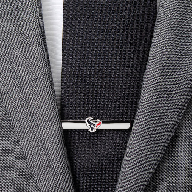NFL Houston Texans Cufflinks and Tie Clip Gift Set