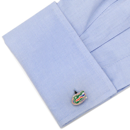 NCAA University of Florida Cufflinks and Tie Bar Gift Set NCAA Tie Bar Gift Set - Paul Malone.com