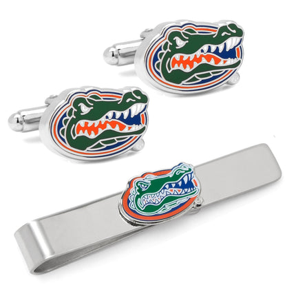 NCAA University of Florida Cufflinks and Tie Bar Gift Set NCAA Tie Bar Gift Set - Paul Malone.com