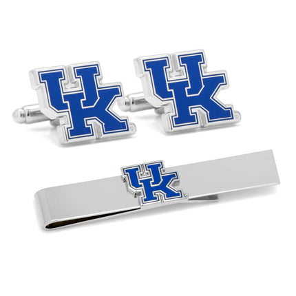 NCAA University of Kentucky Cufflinks and Tie Bar Gift Set NCAA Tie Bar Gift Set - Paul Malone.com